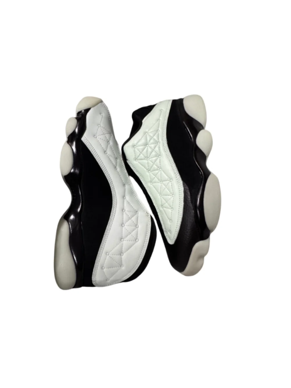 New Nike Air Jordan 13 Retro Low GC Sneakers Size 9.5 White Black